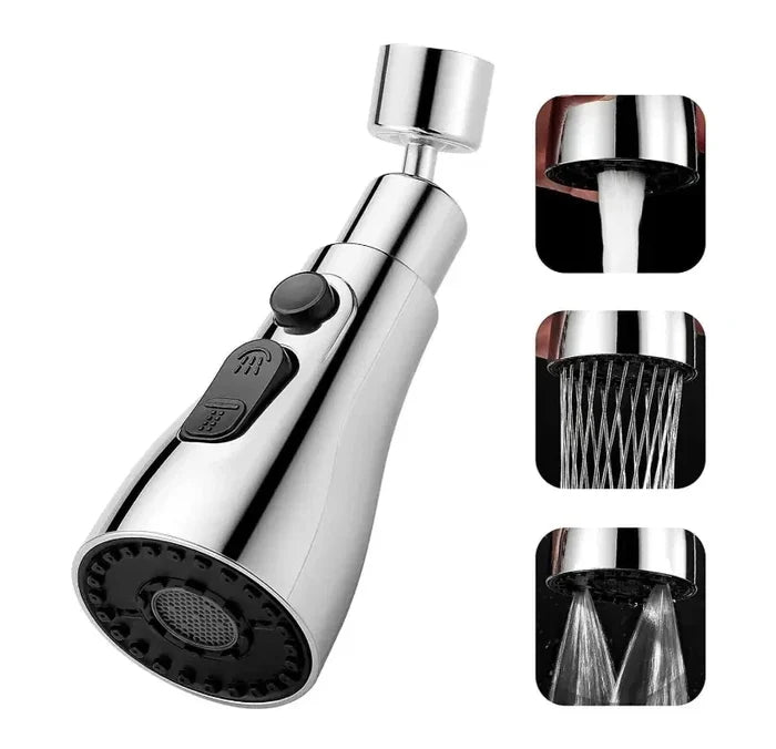 360° Rotating Faucet Extension Nozzle (Pack of 2)