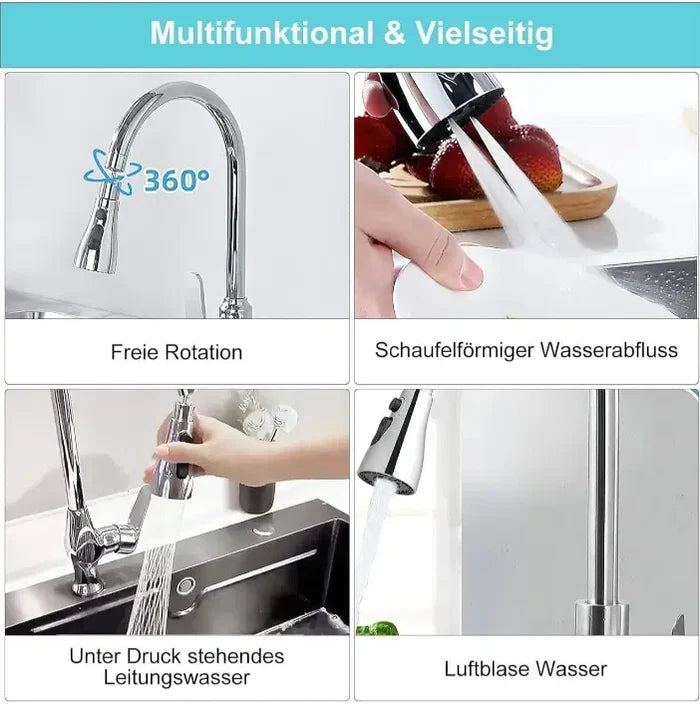 360° Rotating Faucet Extension Nozzle (Pack of 2)