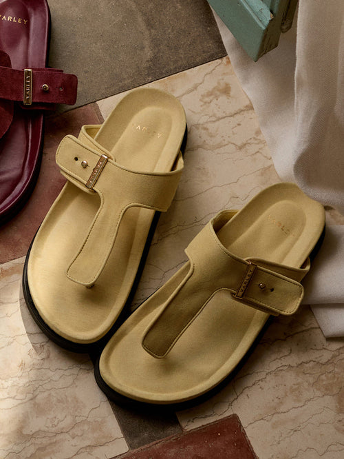 Aisne Suede Toe Post Sandal