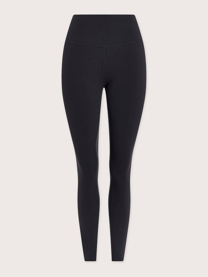 Black|Always High Rise Legging in Black, full-length leggings with a high-rise waistband.