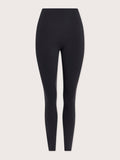 Black|Always High Rise Legging in Black, full-length leggings with a high-rise waistband.