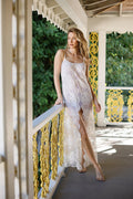 Andalusia Floral Lace Long Slip
