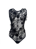 Aphrodite 3D Embroidered Bodysuit - Carol Coelho Intimates