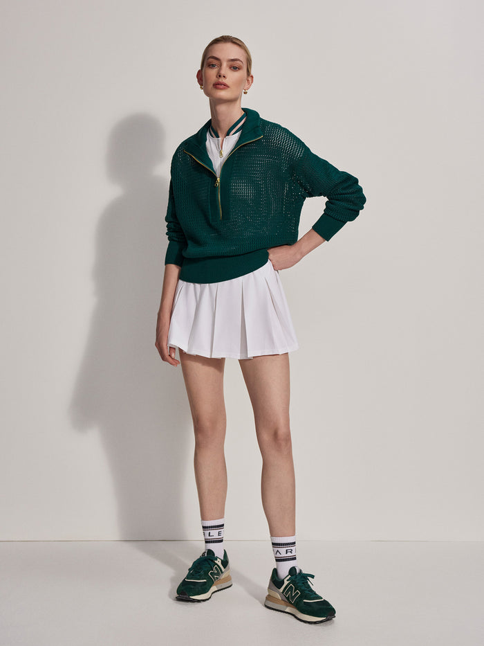 Aurora Half Zip Knit