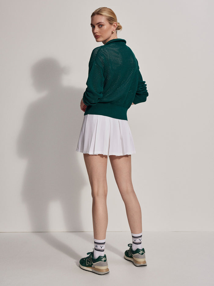 Aurora Half Zip Knit