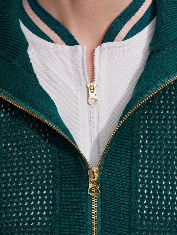 Aurora Half Zip Knit
