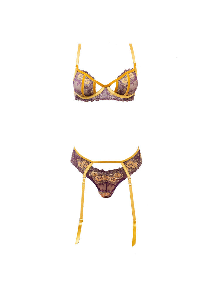 Babylon Exquisite Cut Out Underwire Bra - Carol Coelho Intimates