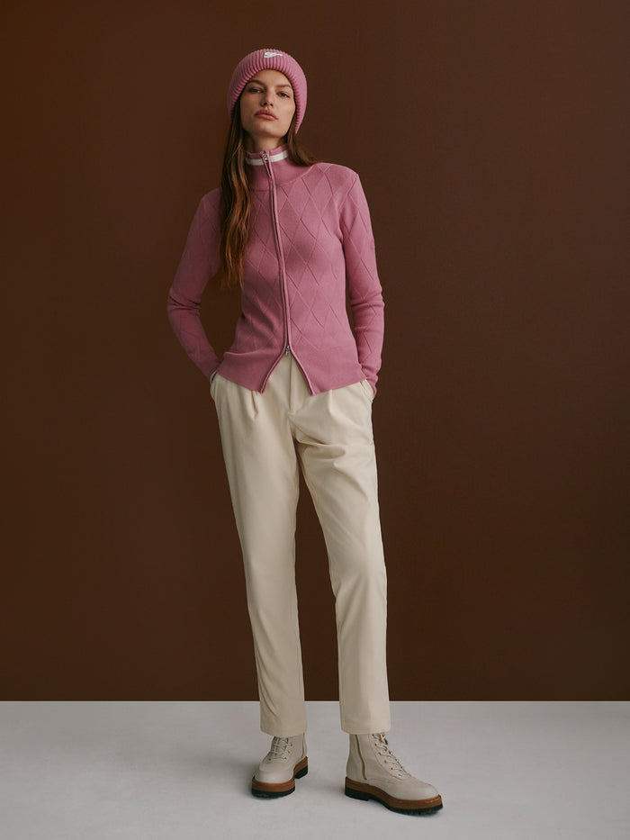 Barthe Zip-Through Knit Jacket