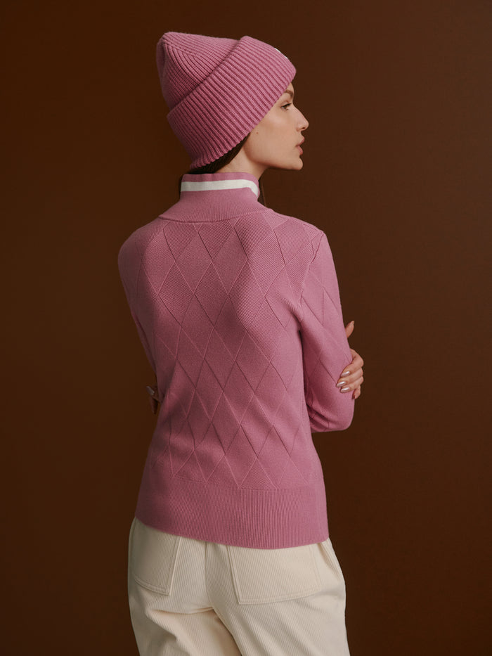 Barthe Zip-Through Knit Jacket