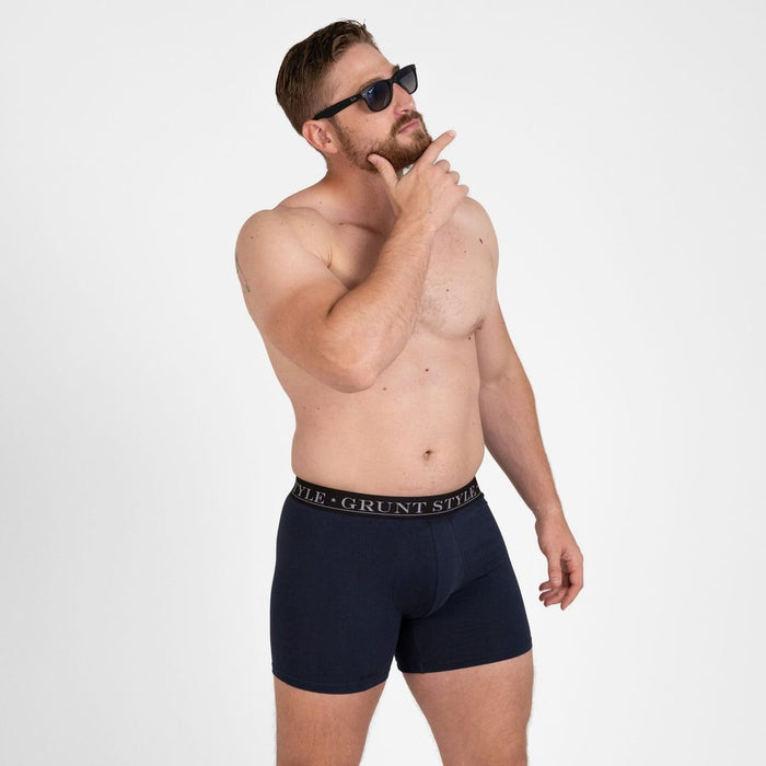 Base Command 2-Pack Boxer Briefs - Navy & FAFO