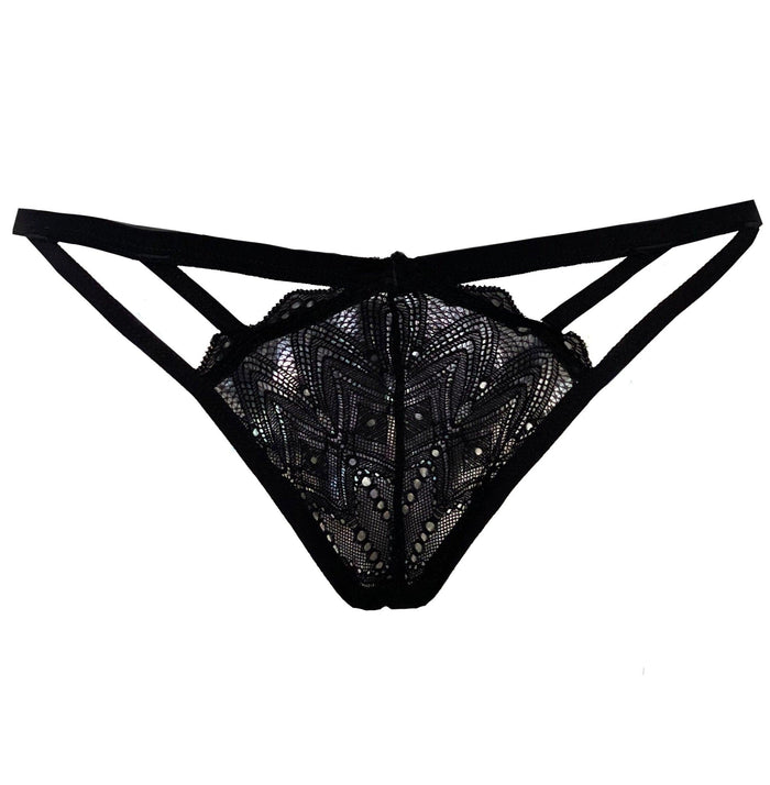 Berlin Strappy Lace Tanga - Carol Coelho Intimates