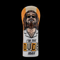 Big Lebowski Dude Man Fairway Headcover front view