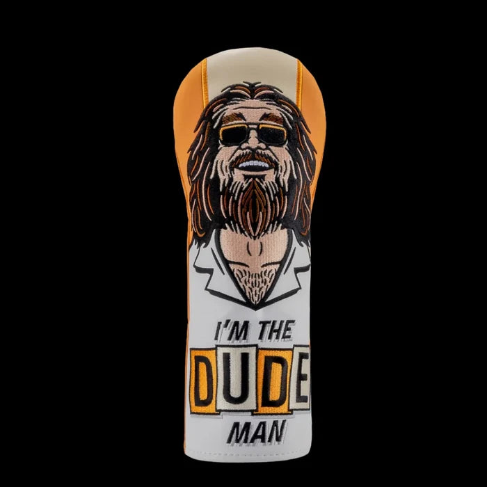 Big Lebowski Dude Man Fairway Headcover front view
