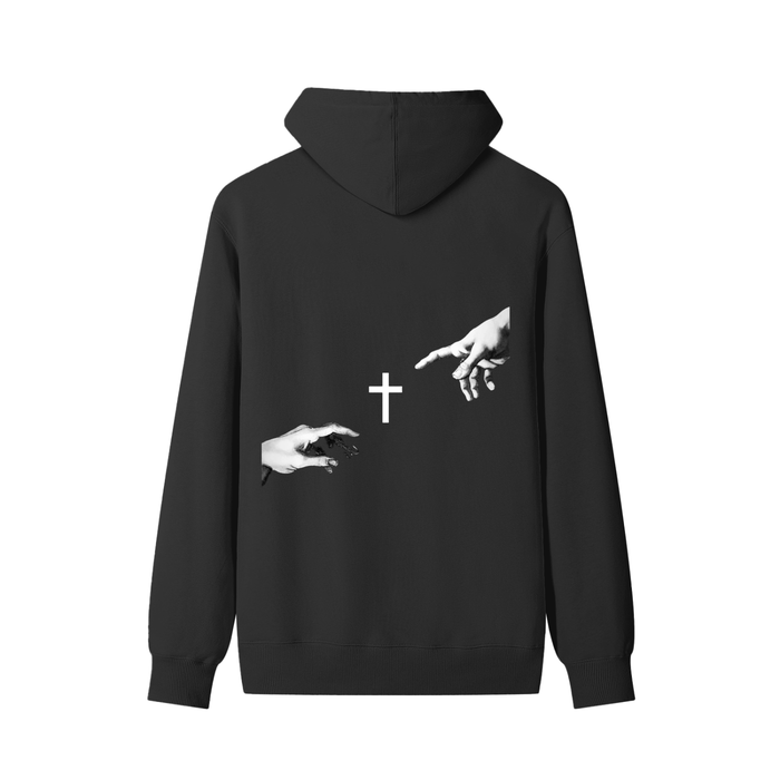 Black arc hoodie