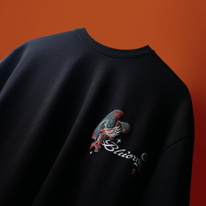 Black Eagle Cry  Oversized T-shirt