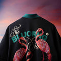 Black Emerald Flamingo Polo T-Shirt