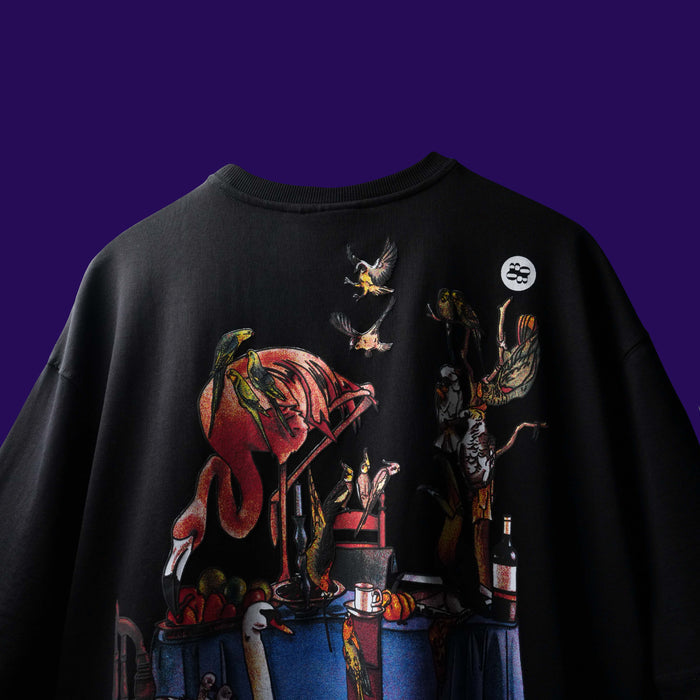 BLACK FINE DINE PREMIUM T-SHIRT