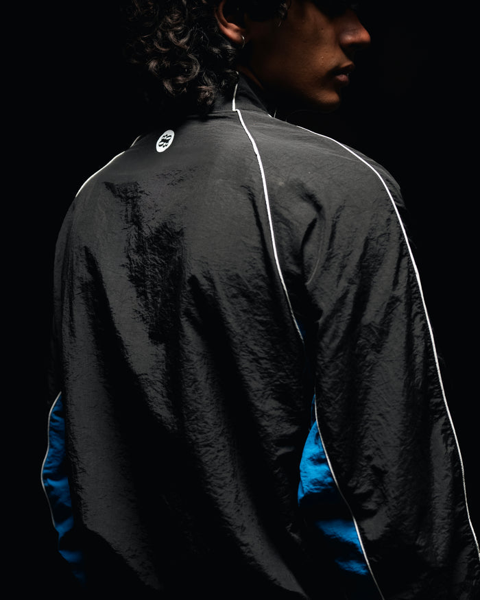 Black Indigo Track Jacket