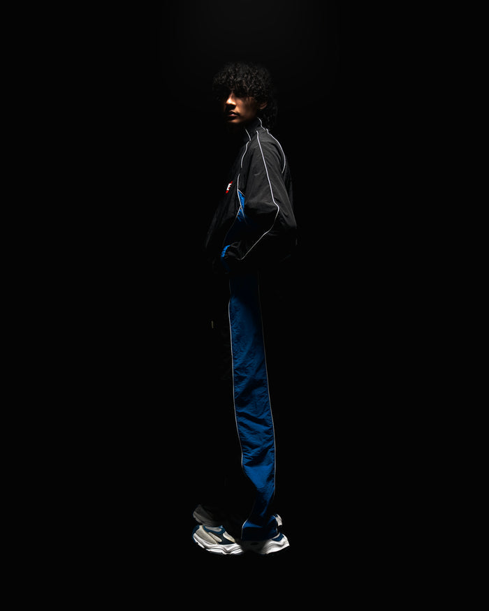 Black Indigo Track Pants