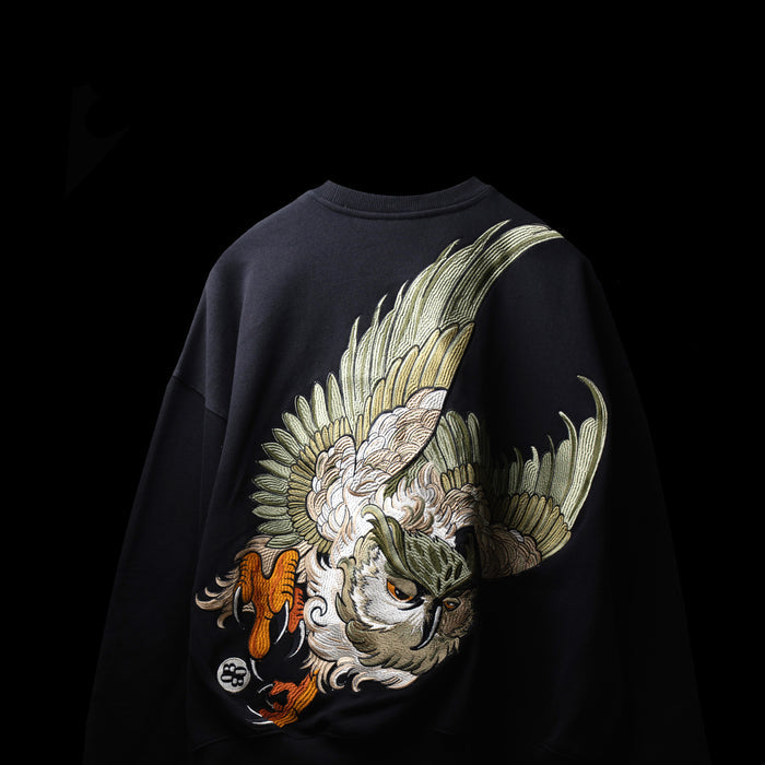 Black Nocturnal Sweatshirt