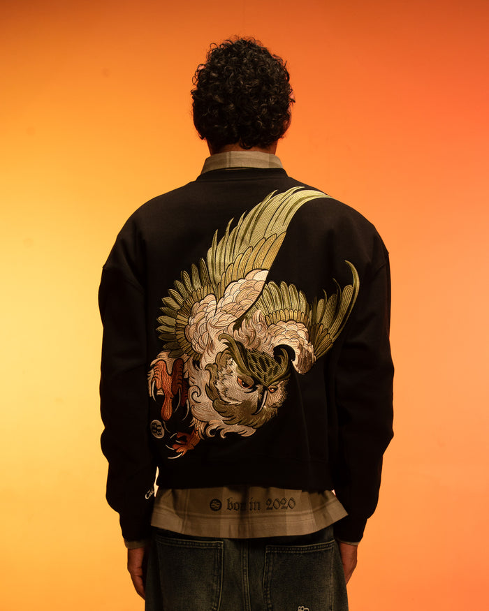 Black Nocturnal Sweatshirt