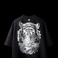 BLACK TIGER T-SHIRT - OVERSIZED TEE