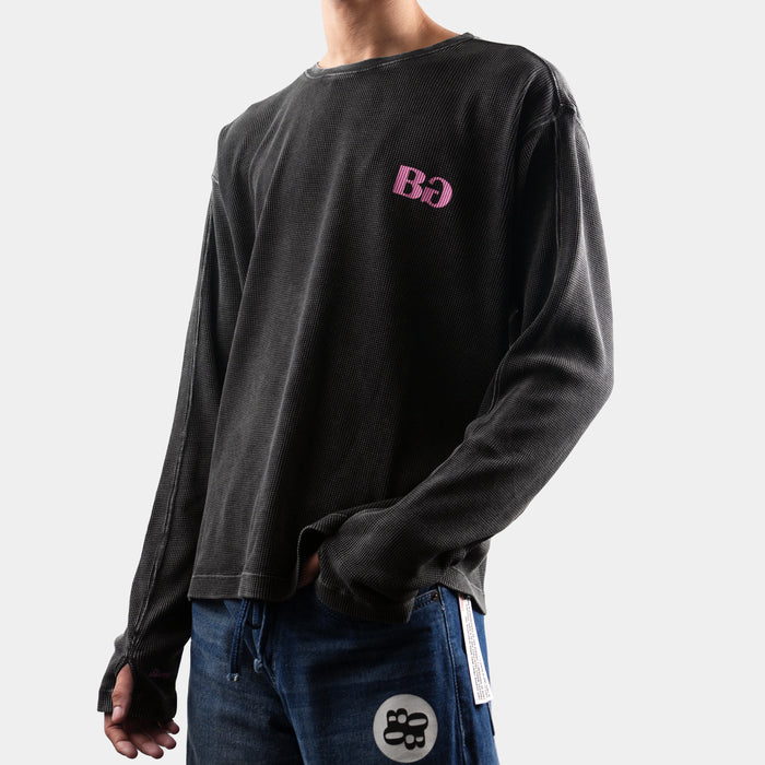 Black Wash Full Sleeve T-Shirt
