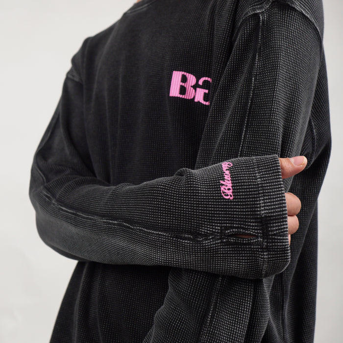 Black Wash Full Sleeve T-Shirt