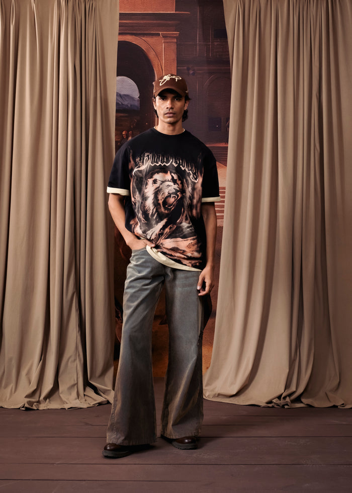 Black Wash Mane Fury T-Shirt