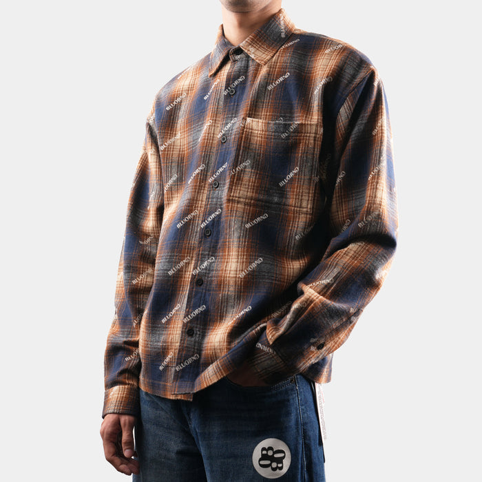 Blu Flannel Shirt
