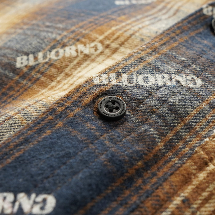 Blu Flannel Shirt