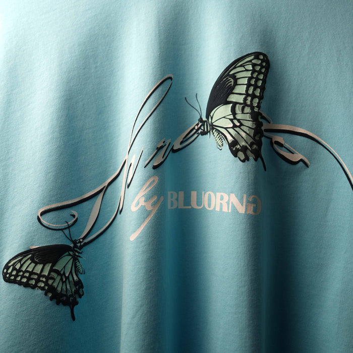 Blue Fresh Threads Cotton T-Shirt