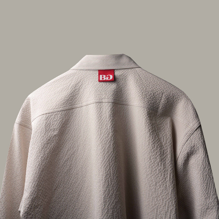 Bronze School Full Sleeve Shirt - Grey Oversized Shirt
