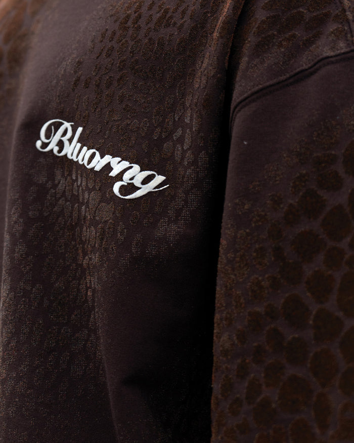 Premium Brown Flock Illusion Unisex T-Shirt