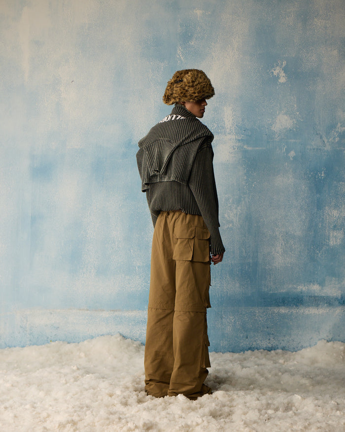 Brown Ripstop Cargos
