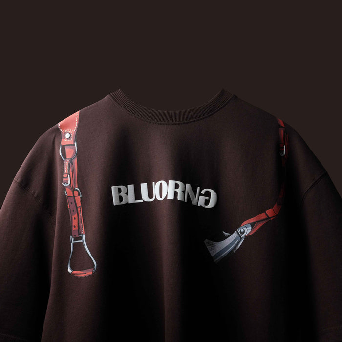 Brown Saddle Premium Oversized T-shirt