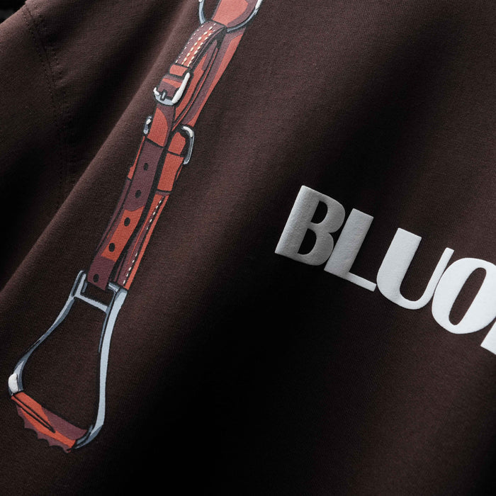 Brown Saddle T-shirt  - Streetwear Fashion