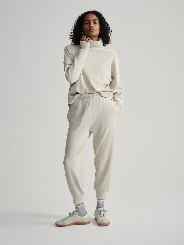 Brushed Rib Slim Cuff Pant 25