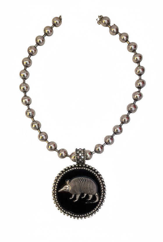 Bulky Portrait Necklace