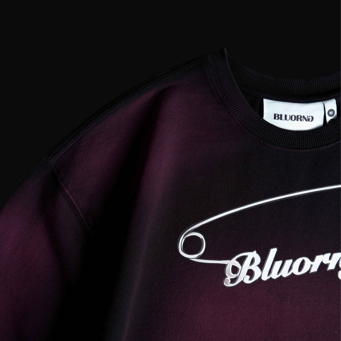 BURGUNDY INK T-SHIRT - Luxury streetwear