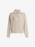 Camello Relaxed Cable Half Zip