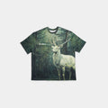 Premium oversized camouflage t-shirt digital print streetwear