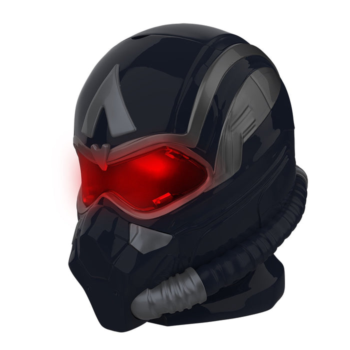 Close-up detail of the Captain America helmet sculpt and textures on the collectible bucket
