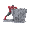 Front view of the Captain America Brave New World Red Hulk popcorn bucket featuring a bold red character design
