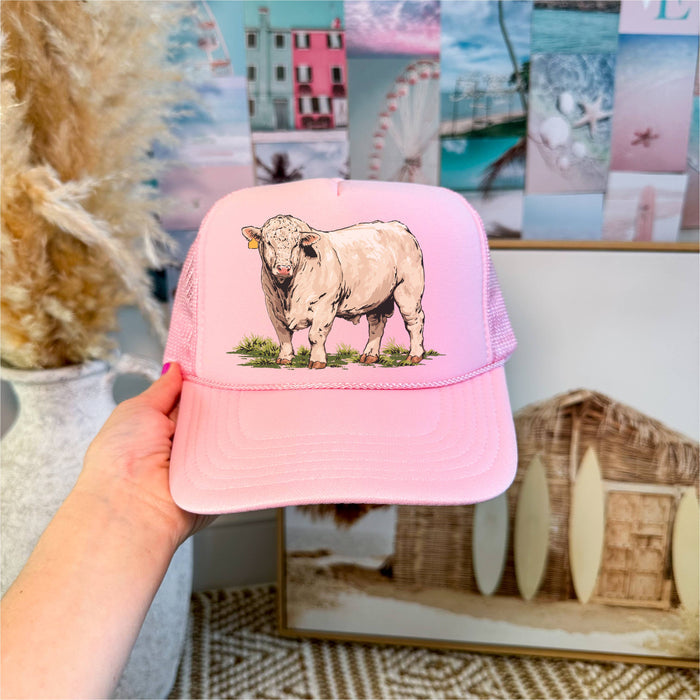 Charolais Bull Trucker Hat