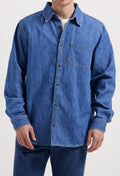 Chris Denim Shirt - Medium Stone - 25