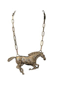 Chunky Horse Chain Necklace