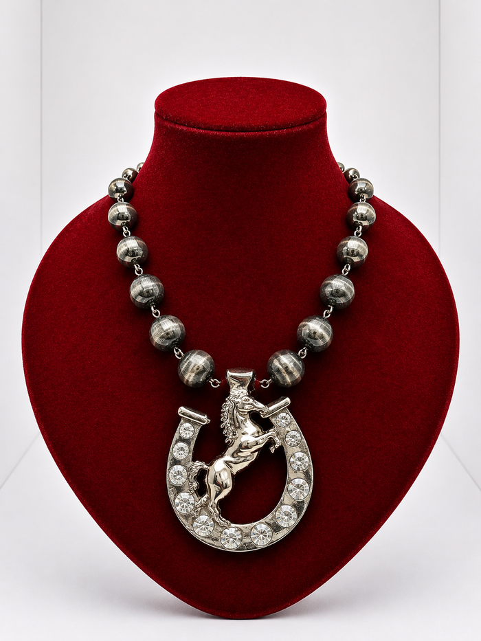 Chunky Horseshoe Necklace