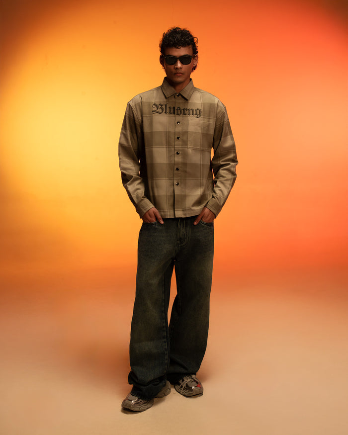 Clay Plaid Shacket