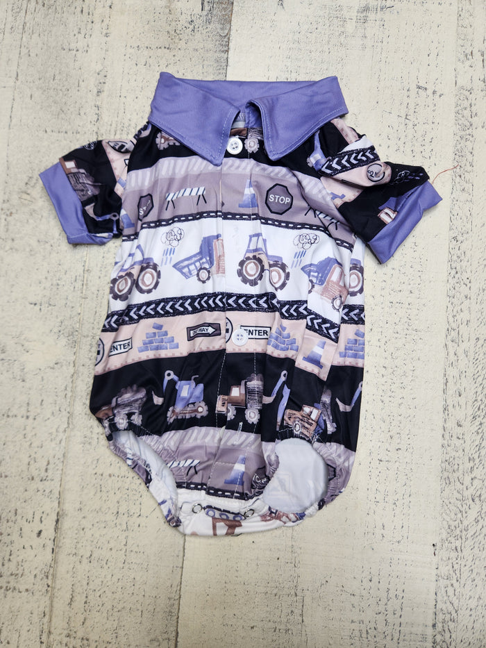 Construction Zone Onesie